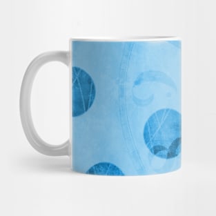 Blue Polka Dots Mug